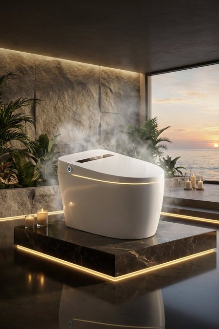 المرحاض الذكي – Smart Luxury Toilet